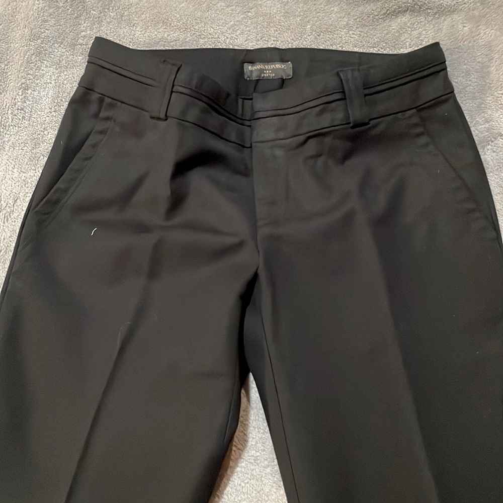 Banana Republic black trousers size 2